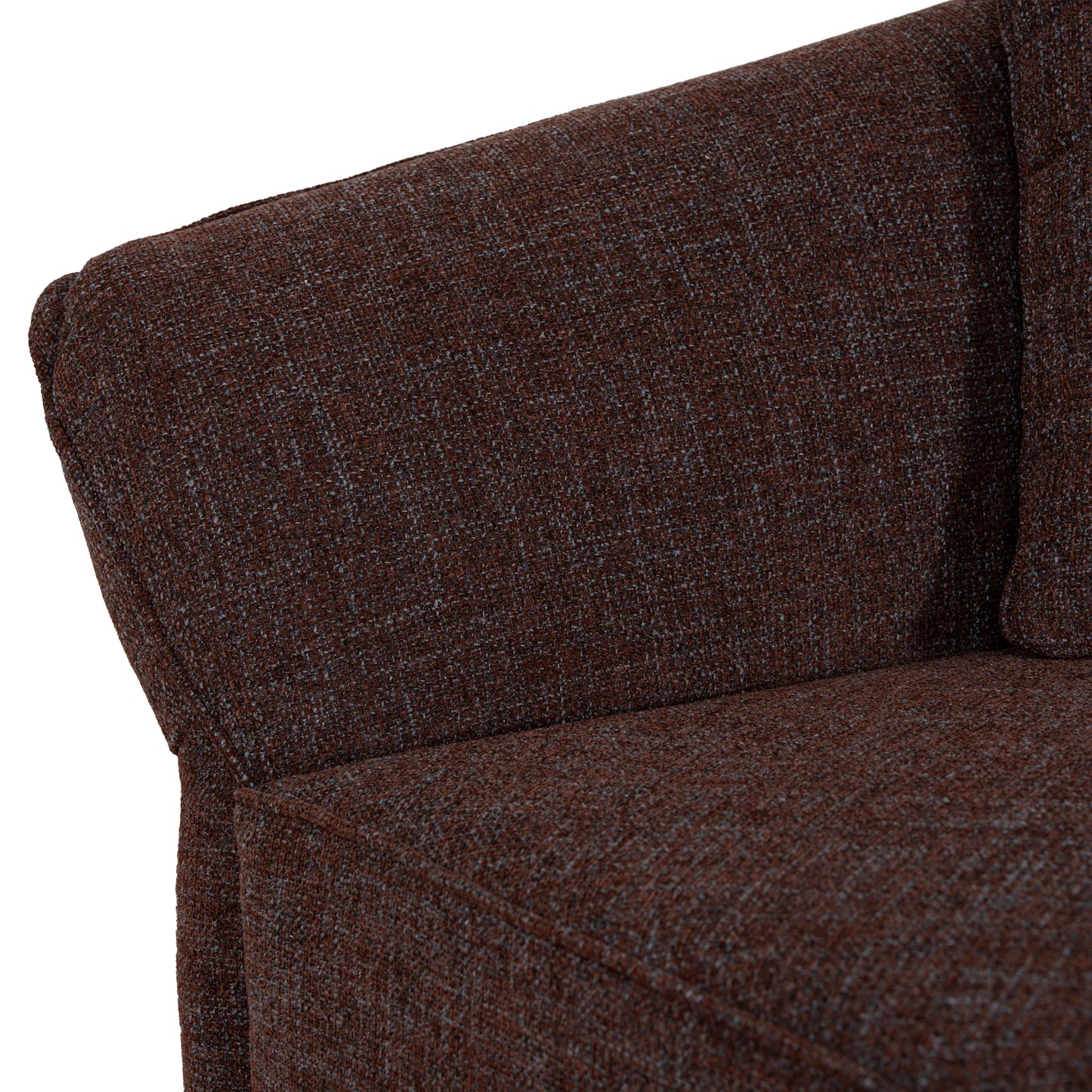 Right Open Sofa - Moss Brown