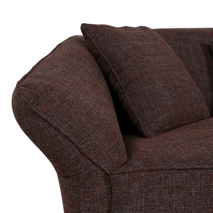 Right Open Sofa - Moss Brown