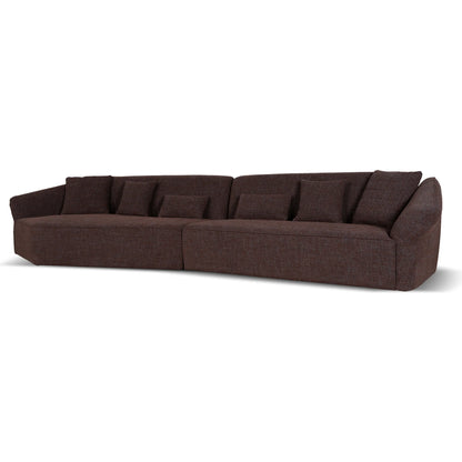 Right Open Sofa - Moss Brown