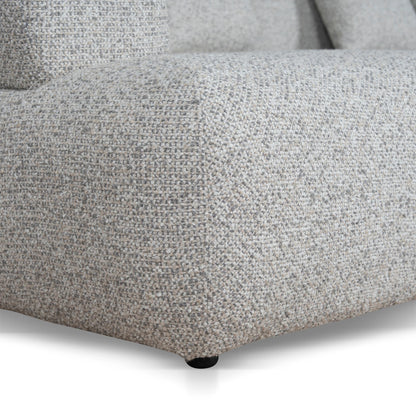 Right Chaise Corner Sofa - Noah Silver Lining
