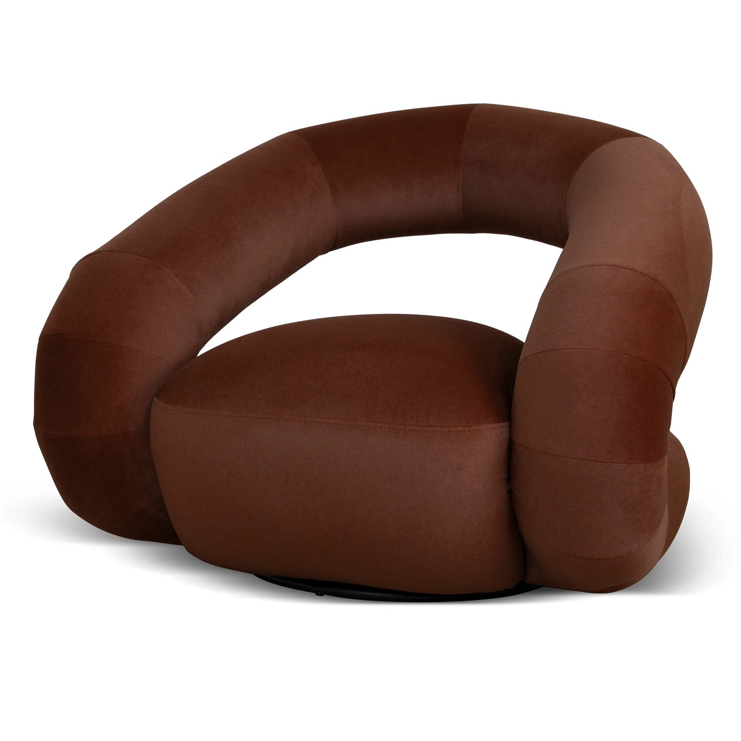 Swivel Armchair - Red Bronze