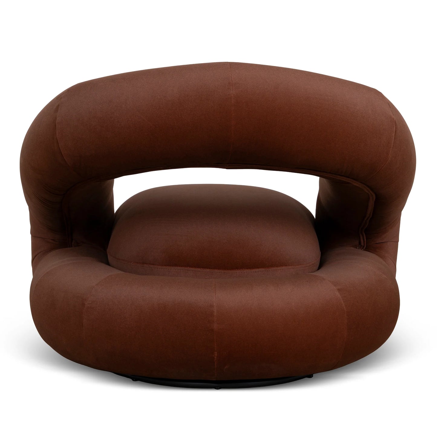 Swivel Armchair - Red Bronze