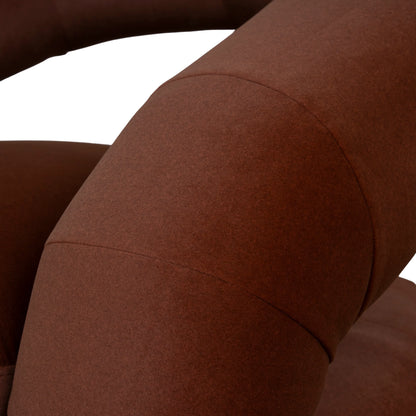 Swivel Armchair - Red Bronze