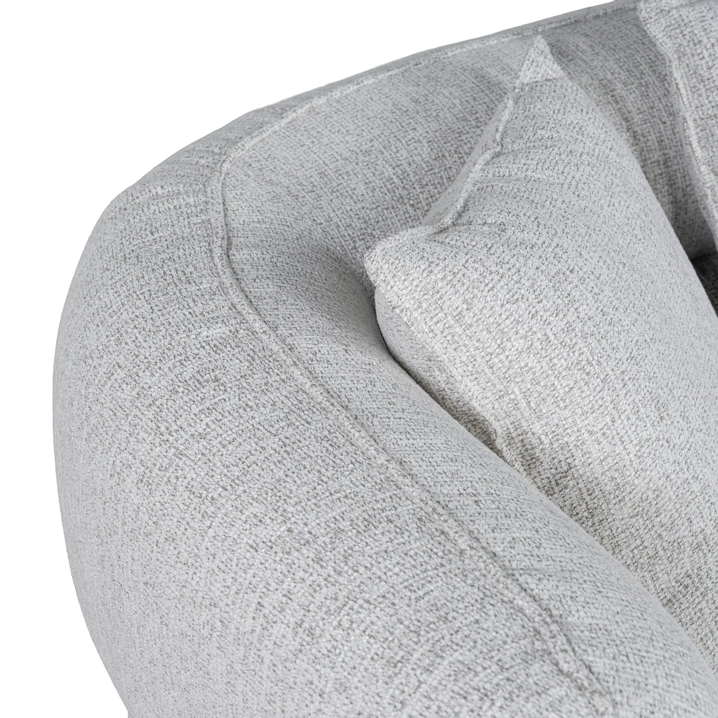 Right Chaise Sofa - Almond Beige