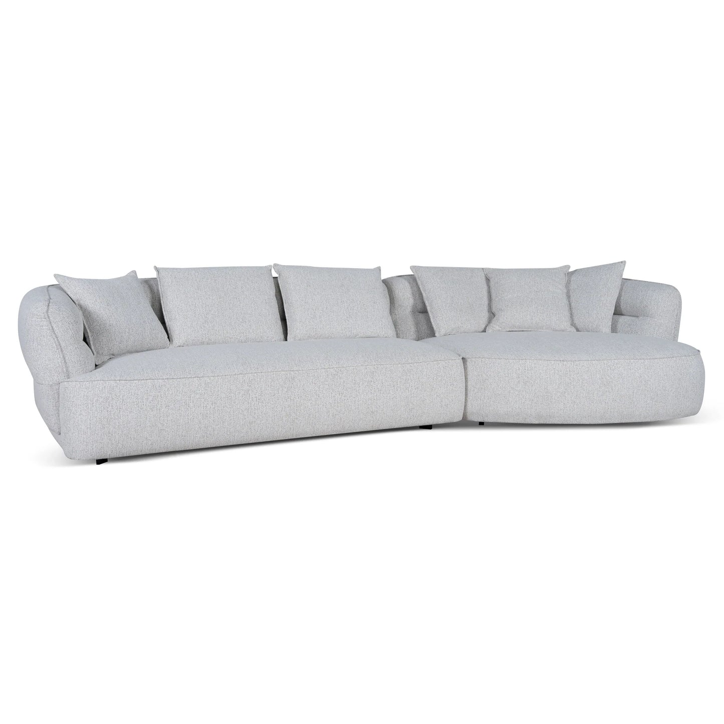 Right Chaise Sofa - Almond Beige