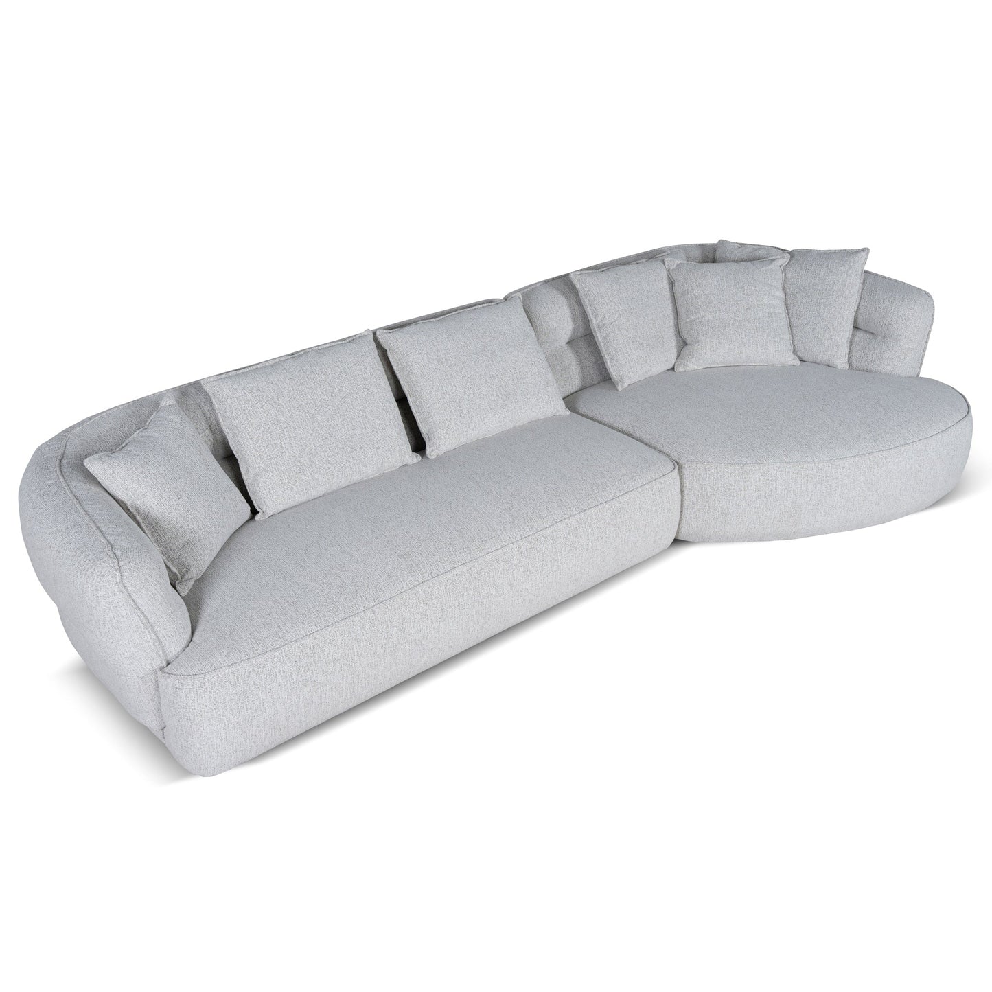 Right Chaise Sofa - Almond Beige