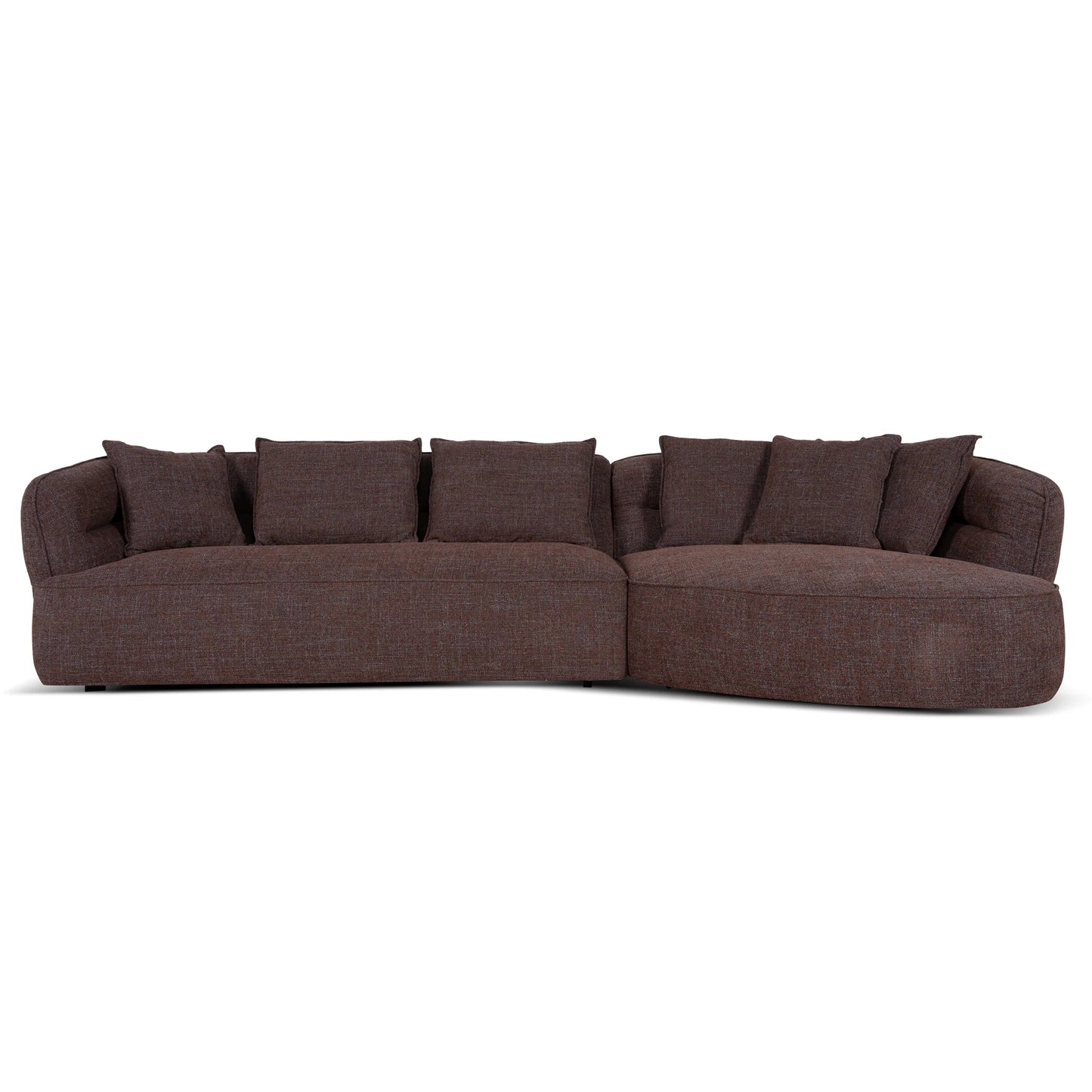 Right Chaise Sofa - Moss Brown