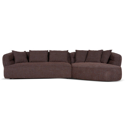 Right Chaise Sofa - Moss Brown