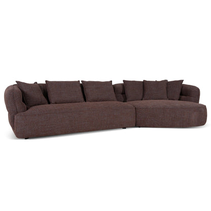 Right Chaise Sofa - Moss Brown
