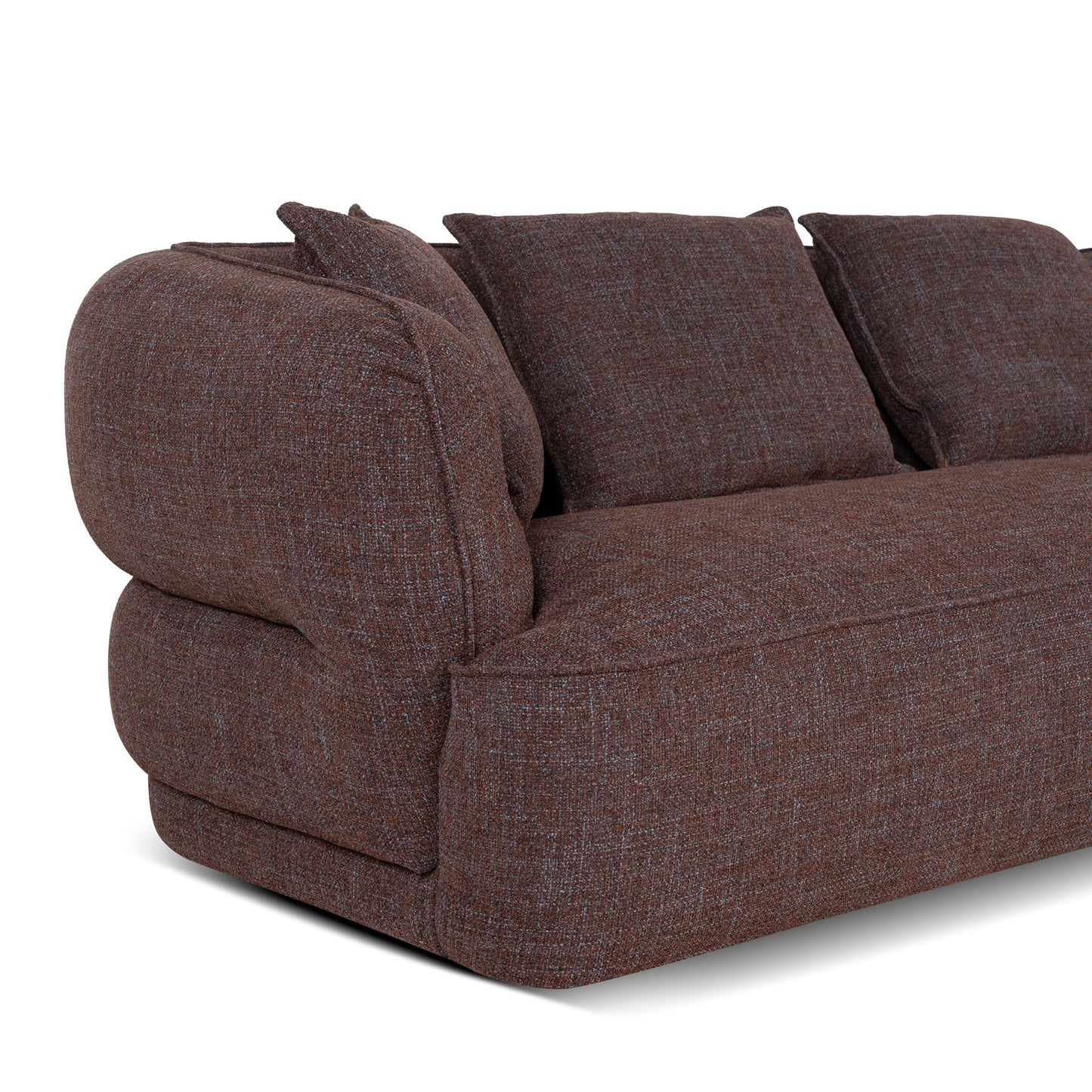 Right Chaise Sofa - Moss Brown