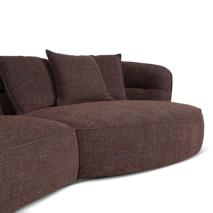 Right Chaise Sofa - Moss Brown