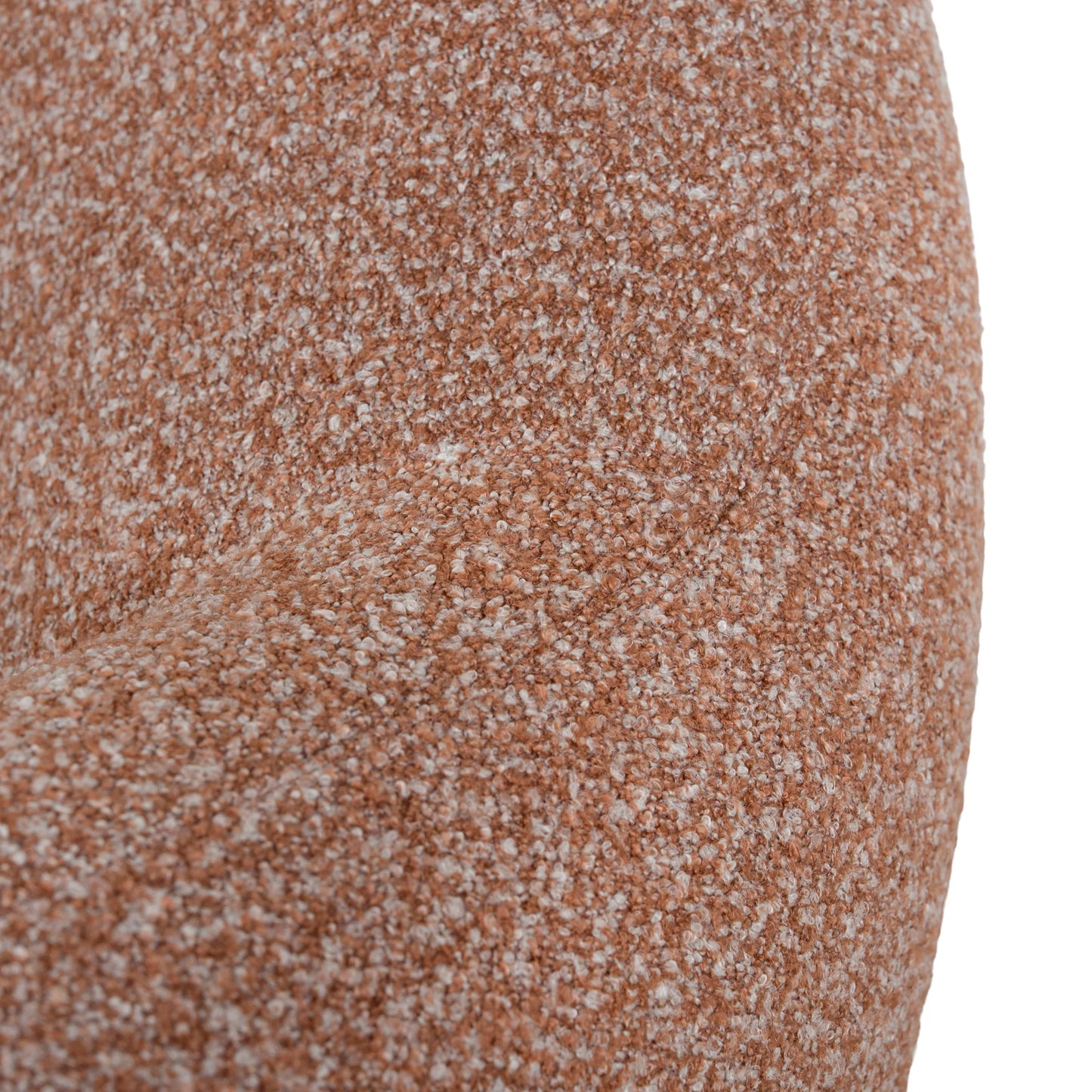 Swivel Armchair - Terracotta Brown