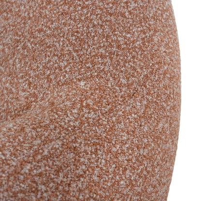 Swivel Armchair - Terracotta Brown