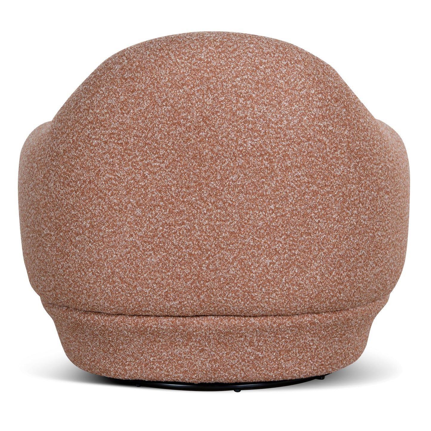 Swivel Armchair - Terracotta Brown