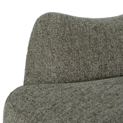 Fabric Armchair - Sea Green