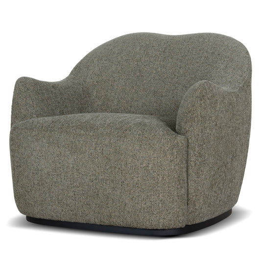 Fabric Armchair - Sea Green
