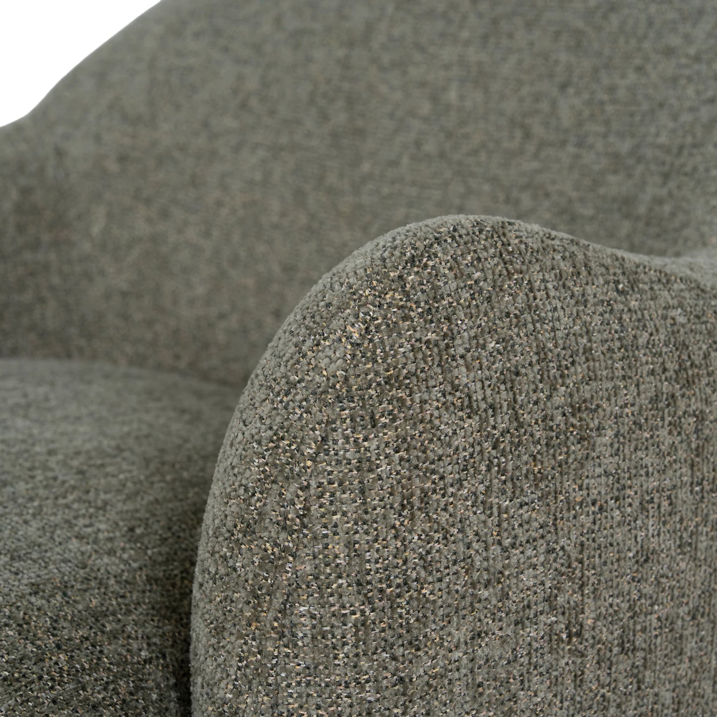Fabric Armchair - Sea Green