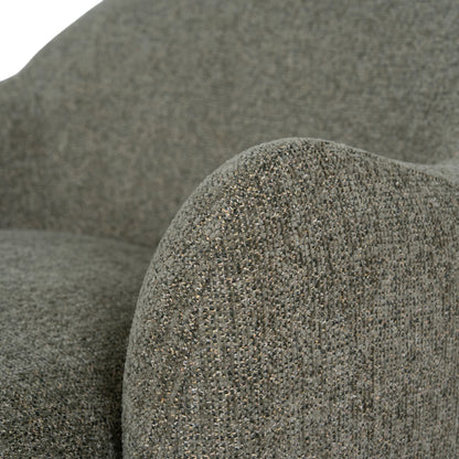 Fabric Armchair - Sea Green