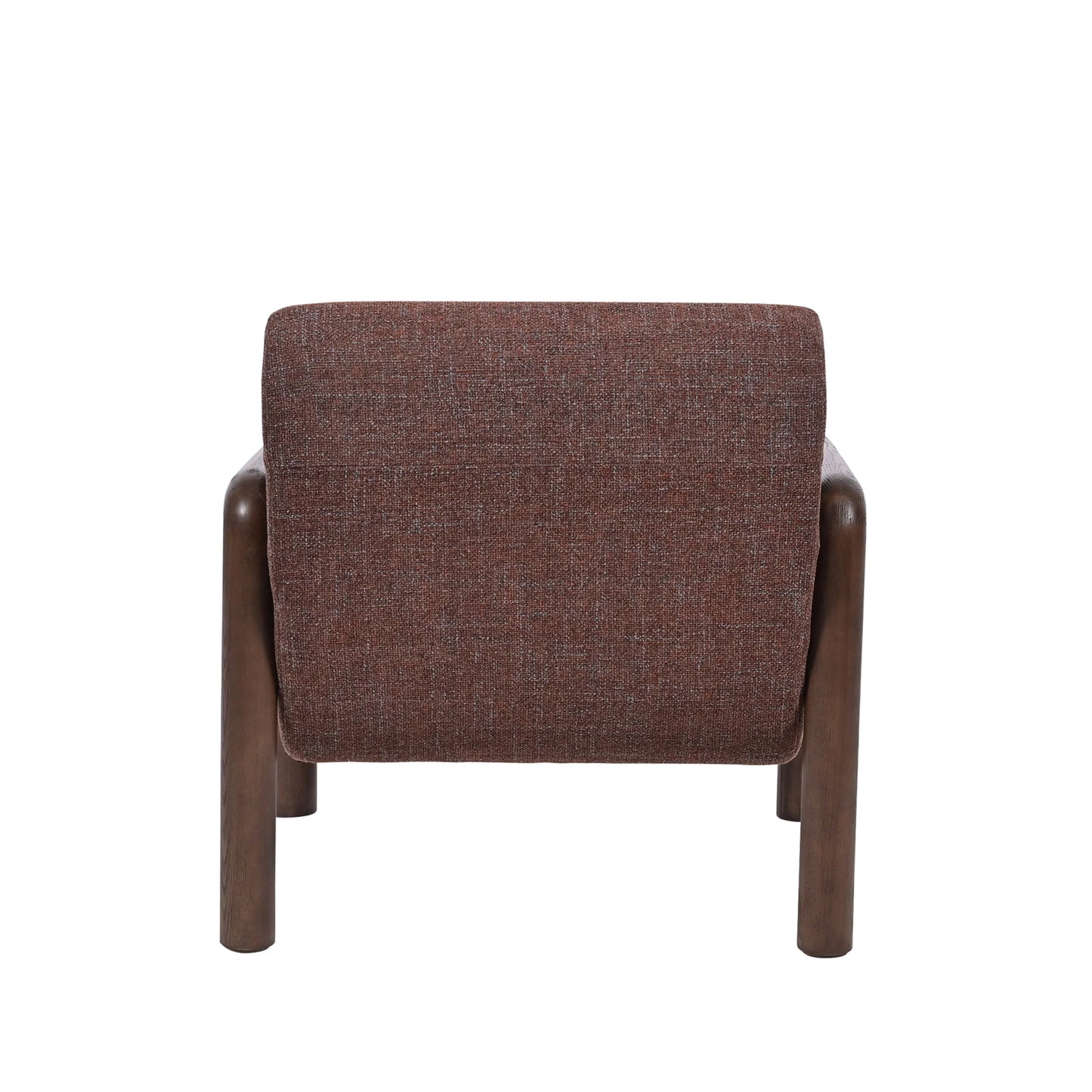 Fabric Lounge Chair - Moss Brown
