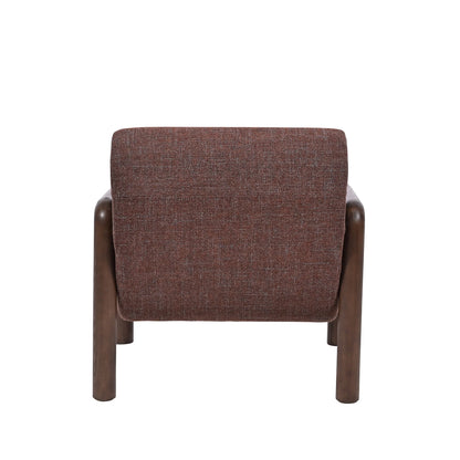 Fabric Lounge Chair - Moss Brown