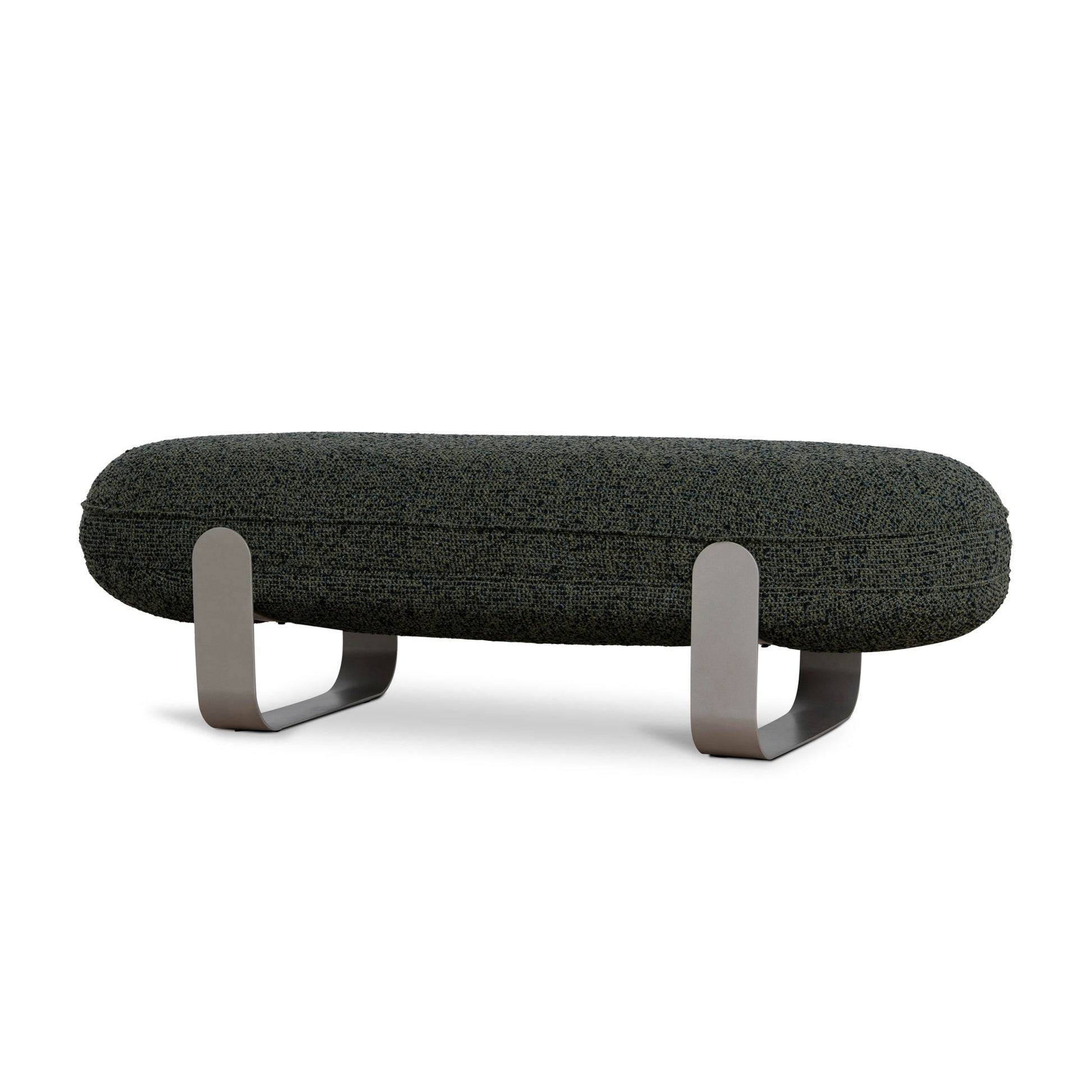 1.5m Long Bench Seat - Duffle Green
