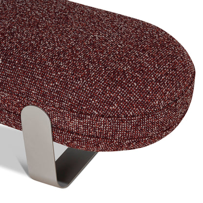 1.5m Long Bench Seat - Autumn Red