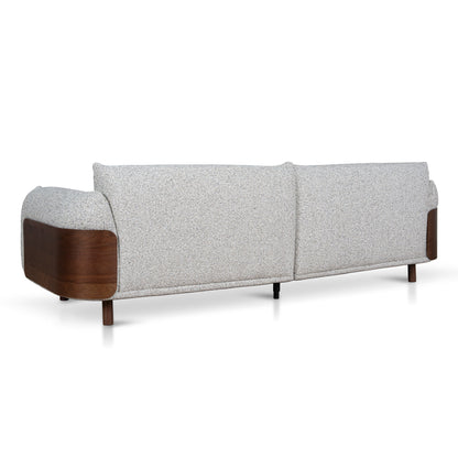3 Seater Sofa - Noah Silver Lining