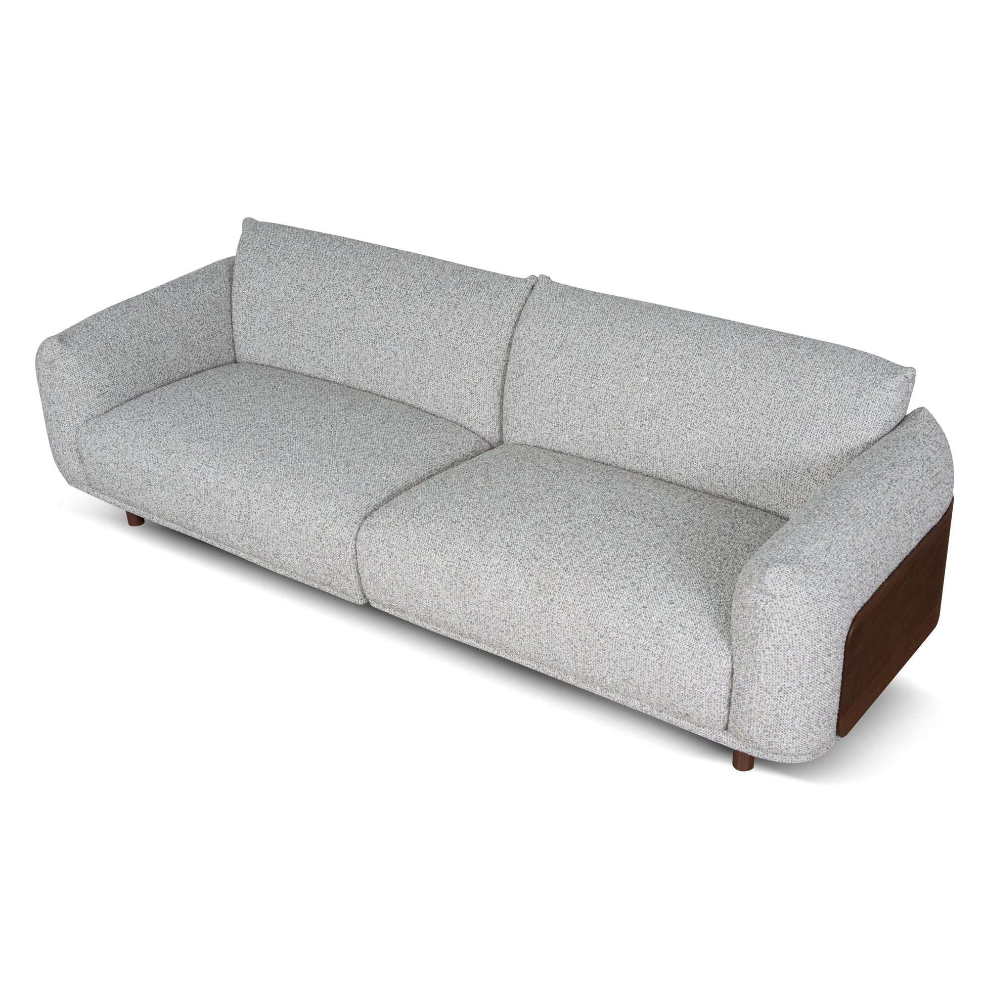 3 Seater Sofa - Noah Silver Lining