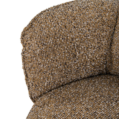 Swivel Armchair - Golden Mustard