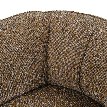 Swivel Armchair - Golden Mustard