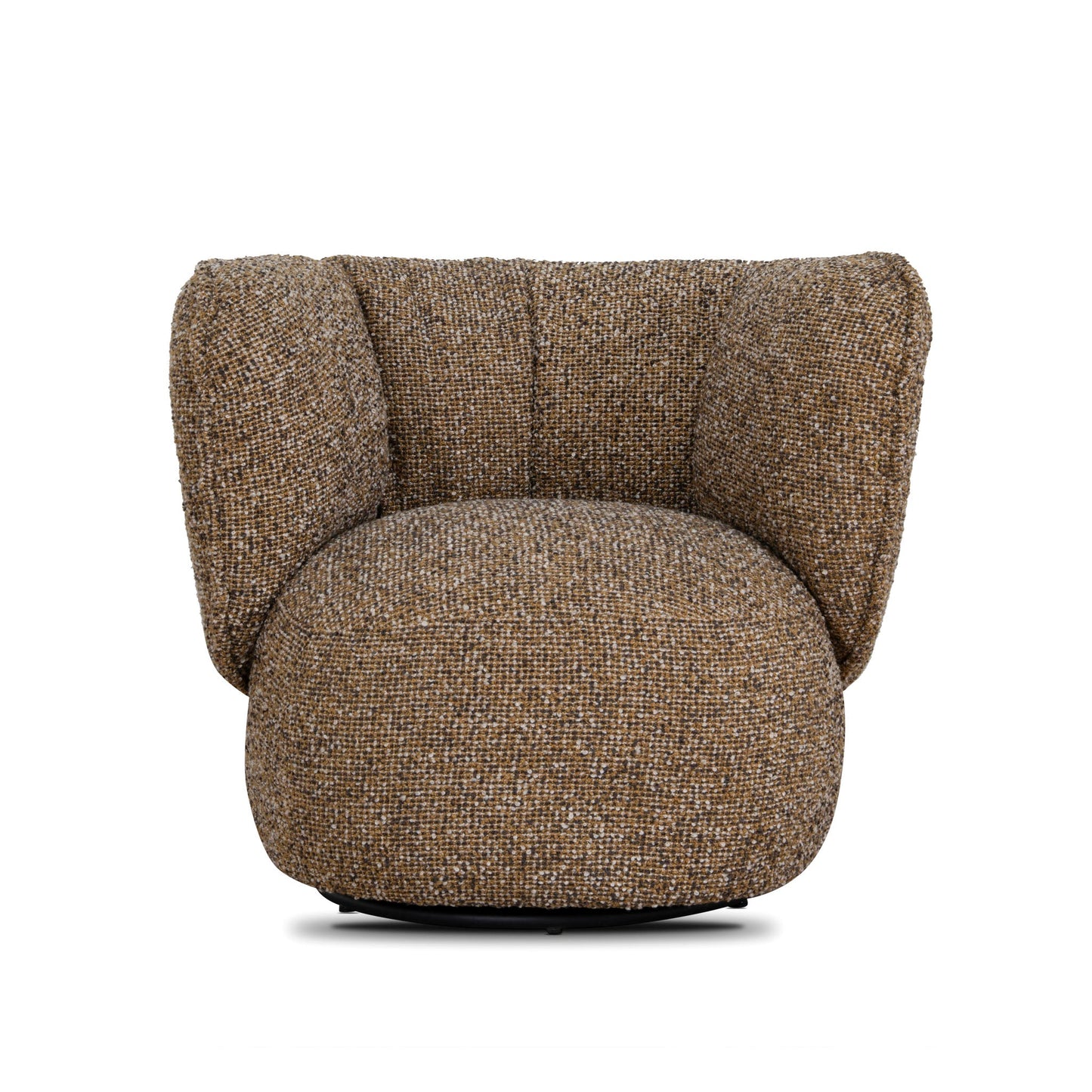 Swivel Armchair - Golden Mustard