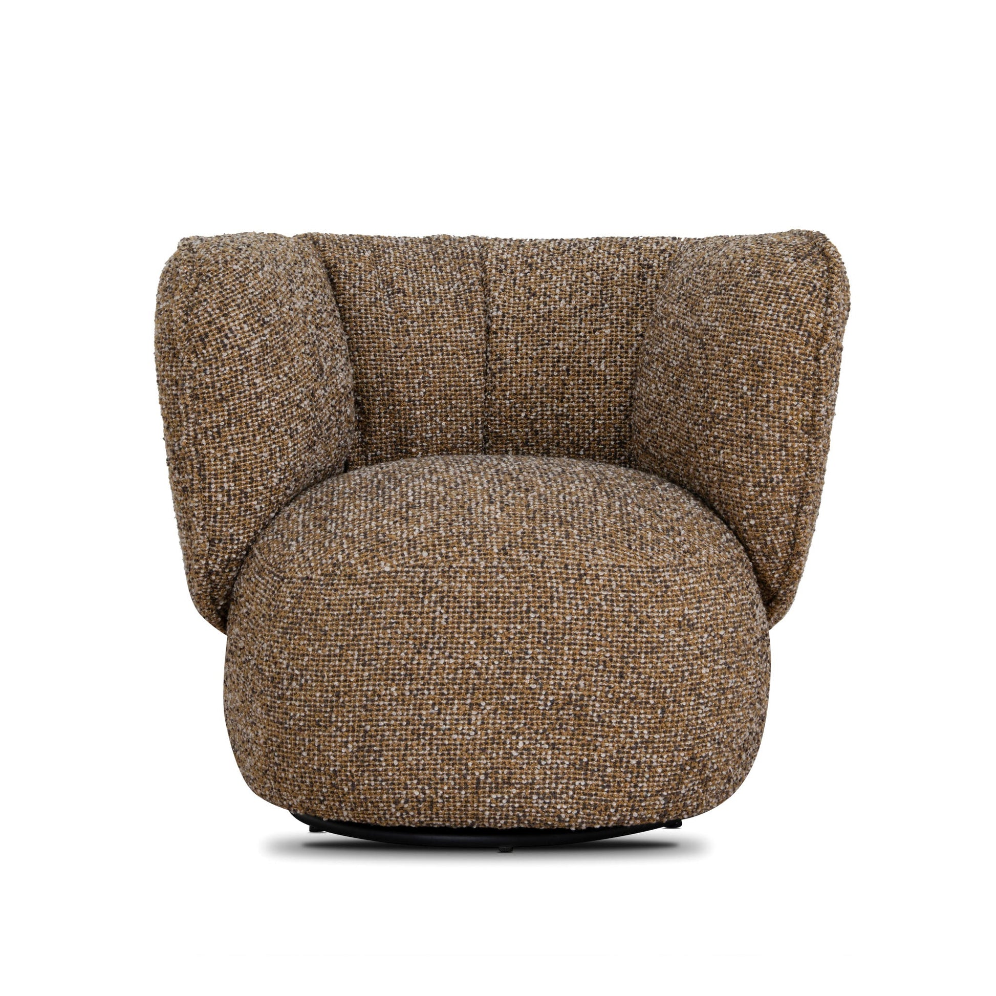 Swivel Armchair - Golden Mustard