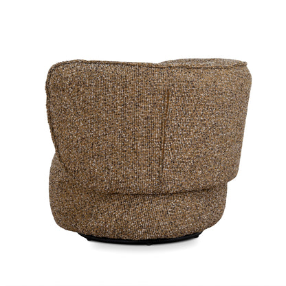 Swivel Armchair - Golden Mustard