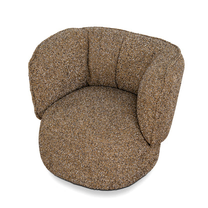Swivel Armchair - Golden Mustard