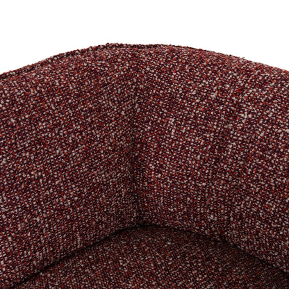 Swivel Armchair - Autumn Red