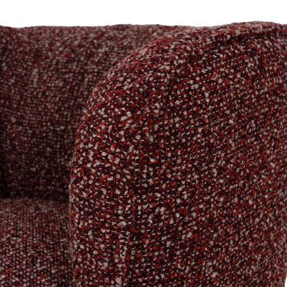 Swivel Armchair - Autumn Red