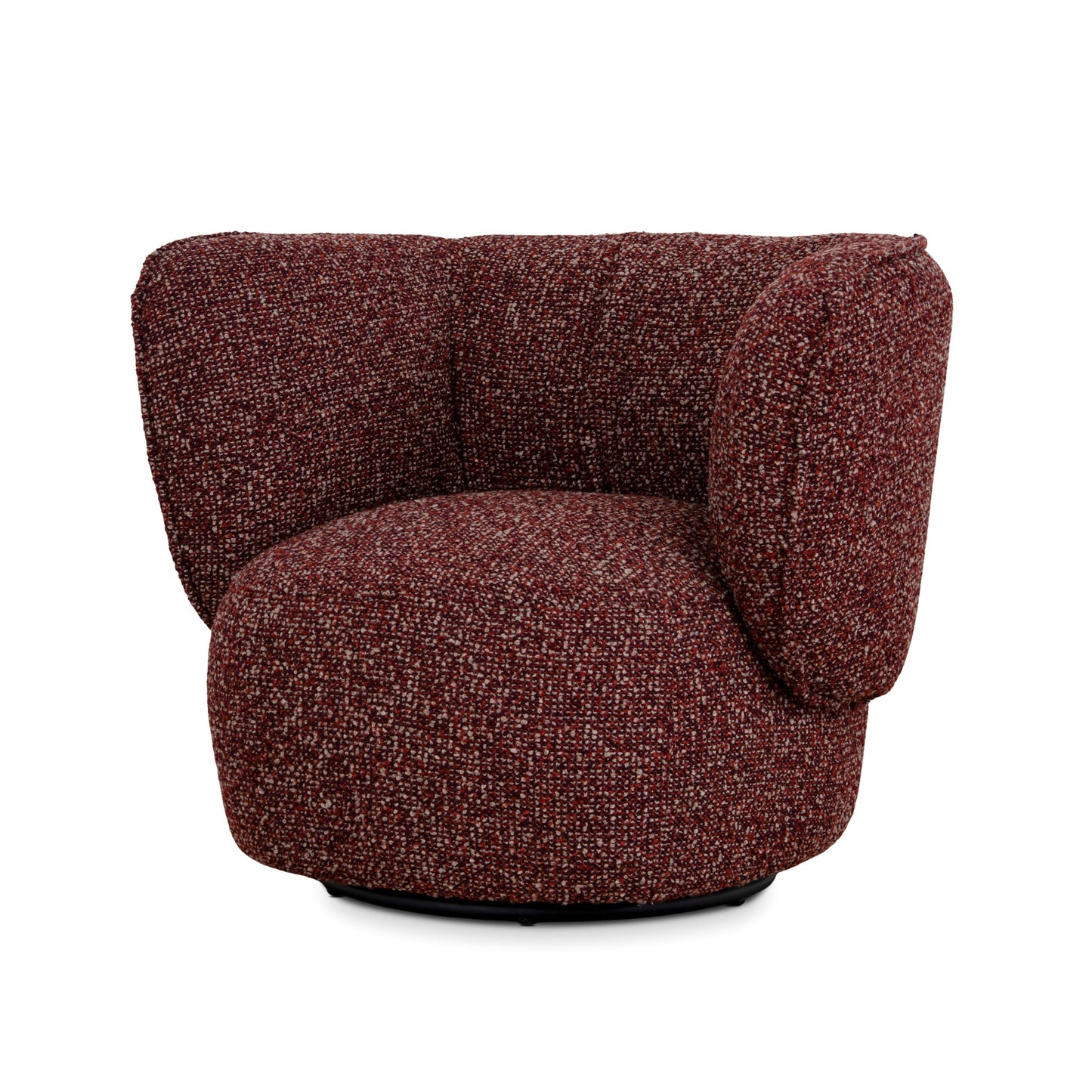 Swivel Armchair - Autumn Red