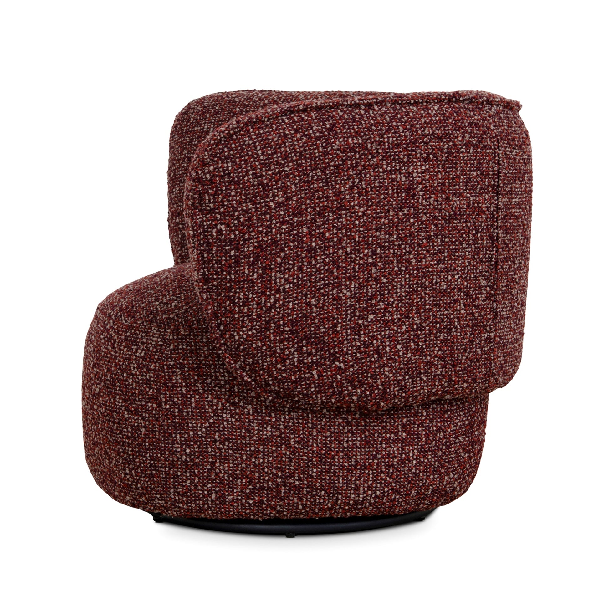 Swivel Armchair - Autumn Red