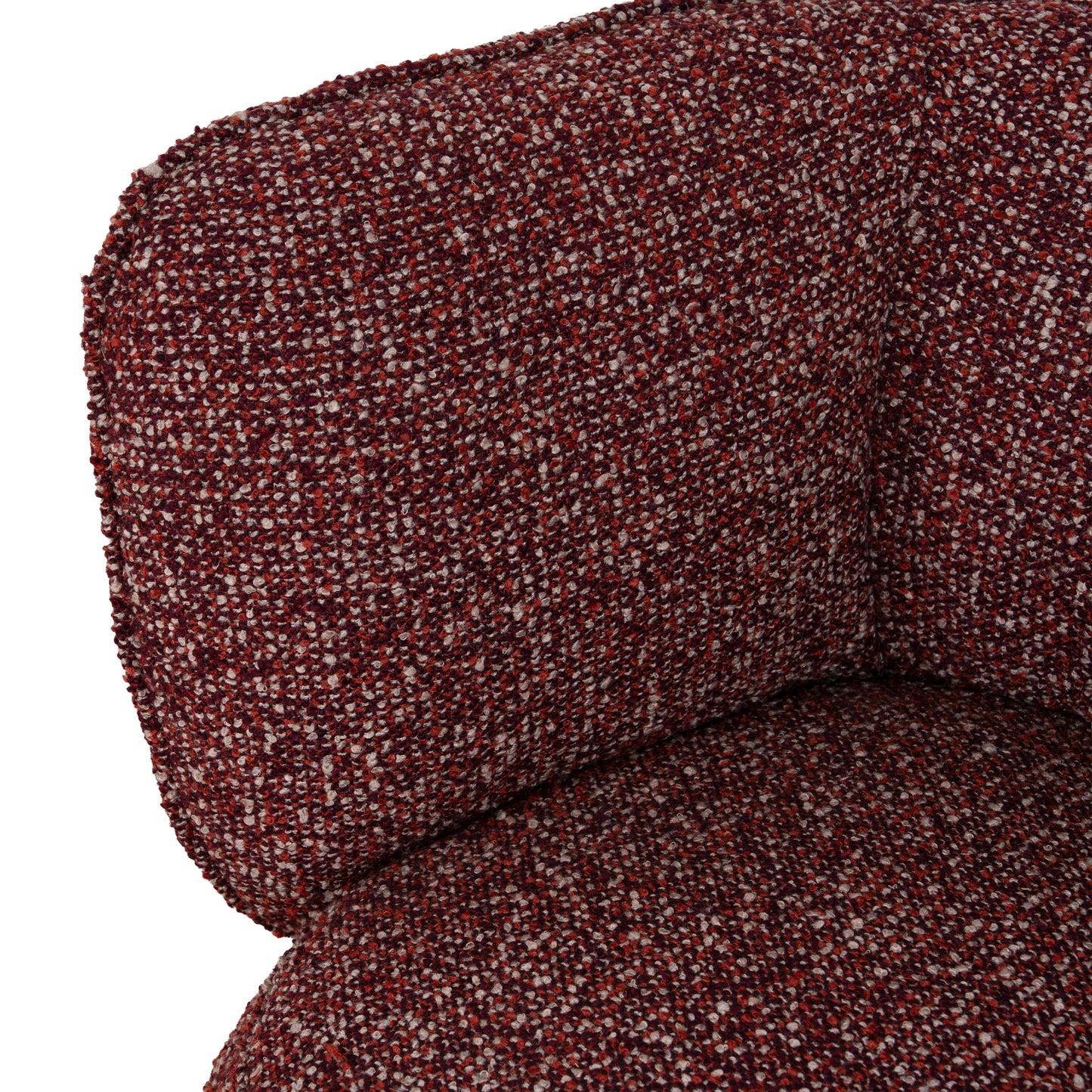 Swivel Armchair - Autumn Red