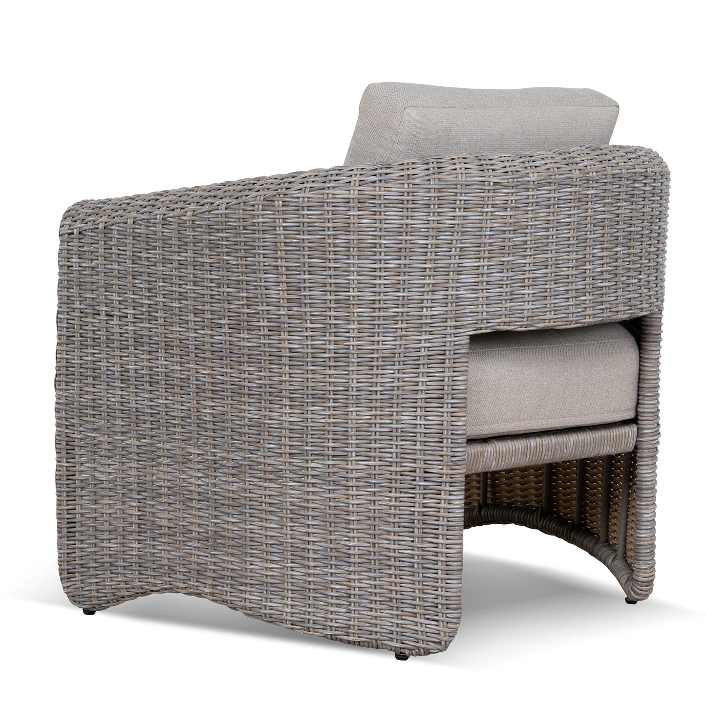 Outdoor Armchair - Light Brown