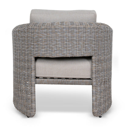 Outdoor Armchair - Light Brown