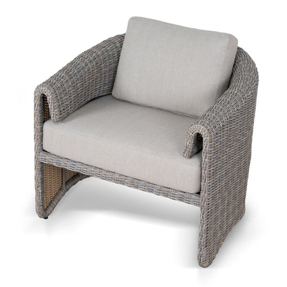 Outdoor Armchair - Light Brown