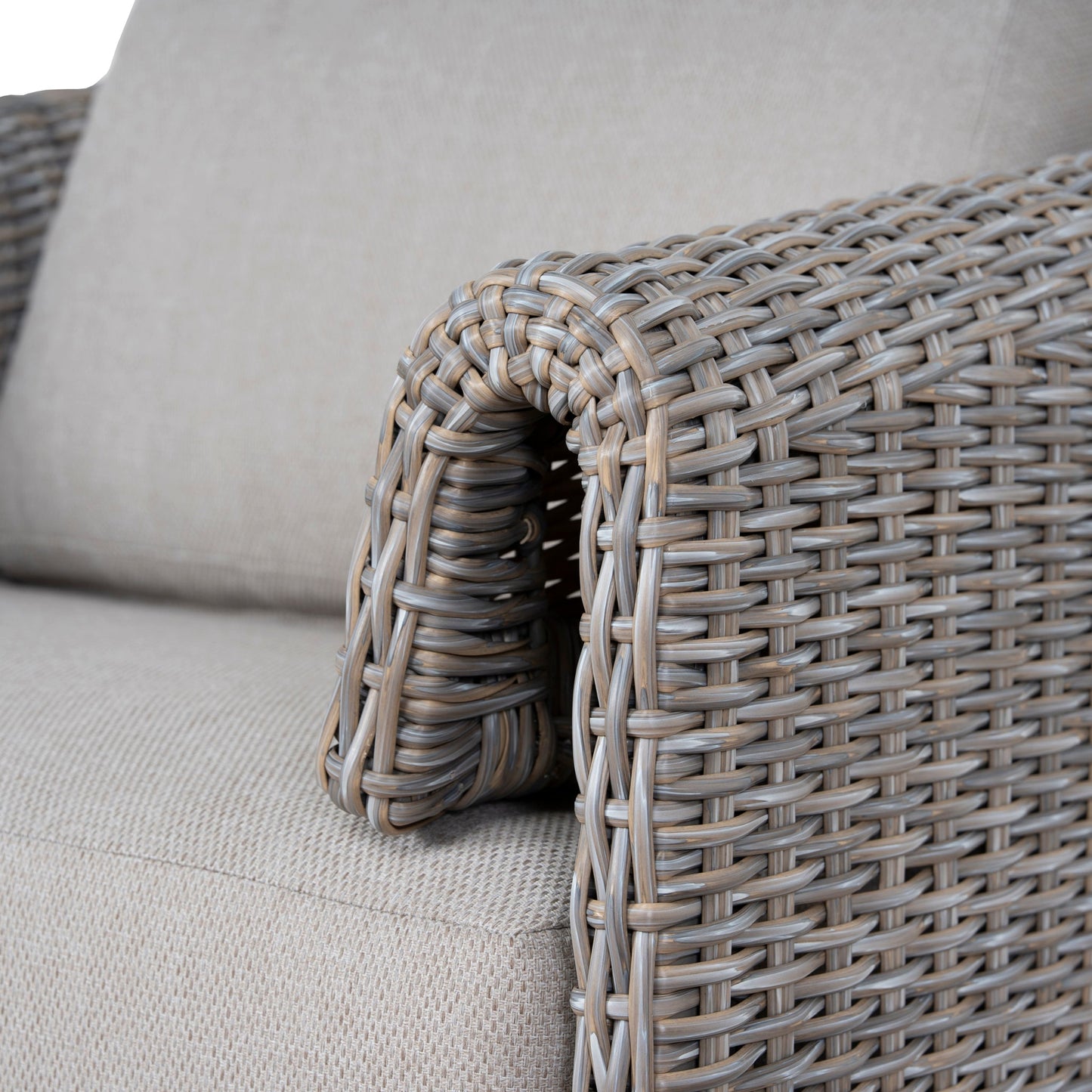 Outdoor Armchair - Light Brown