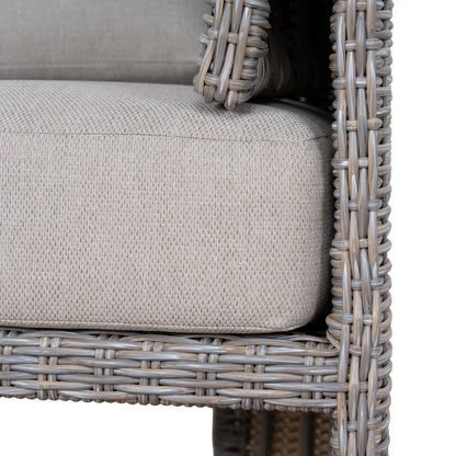 Outdoor Armchair - Light Brown