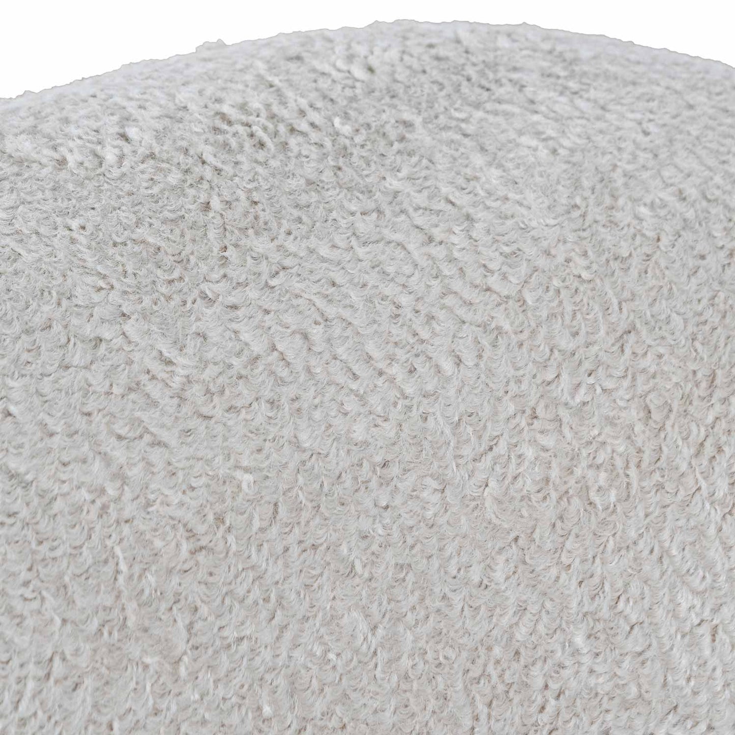 Swivel Lounge Chair - Ivory Teddy