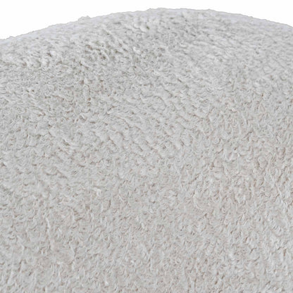 Swivel Lounge Chair - Ivory Teddy
