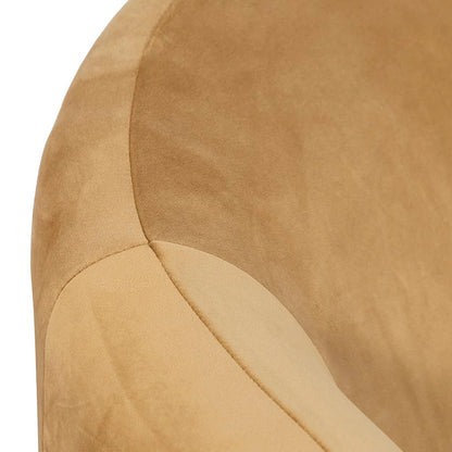 Fabric Armchair - Mustard