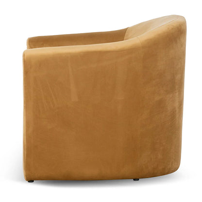 Fabric Armchair - Mustard