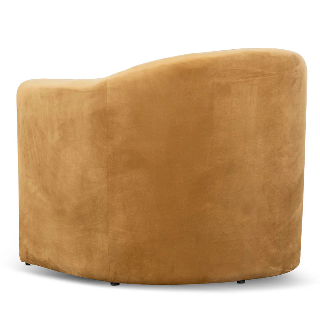 Fabric Armchair - Mustard