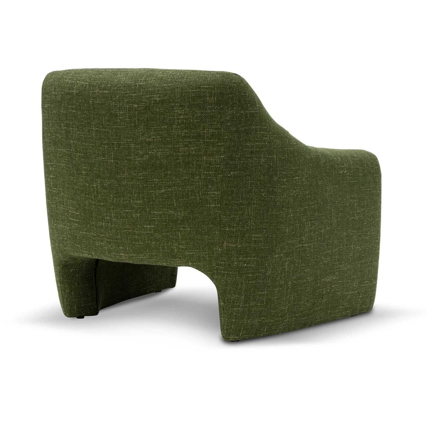 Fabric Armchair - Khaki Green